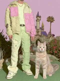 May be an image of fur, turtleneck and text