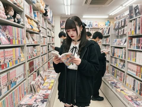 May be an image of newsstand and text