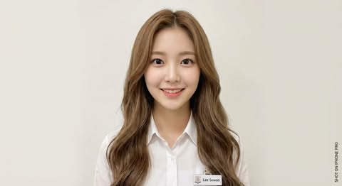 May be an image of one or more people, hair and text