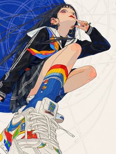 May be pop art of poster and text