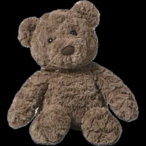 May be an image of bear, toy and text