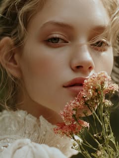 May be a closeup of one or more people, makeup, hair and text