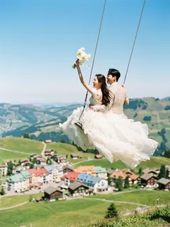 May be an image of wedding, outdoors and text